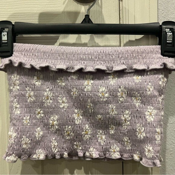 Hollister purple reversible tube top - Picture 3 of 6